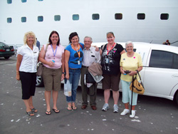 Xquizit Cruise Shore Excursion - That's Anne on the far left