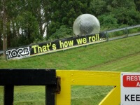 Roll down a hill in a zorb or ogo ball.